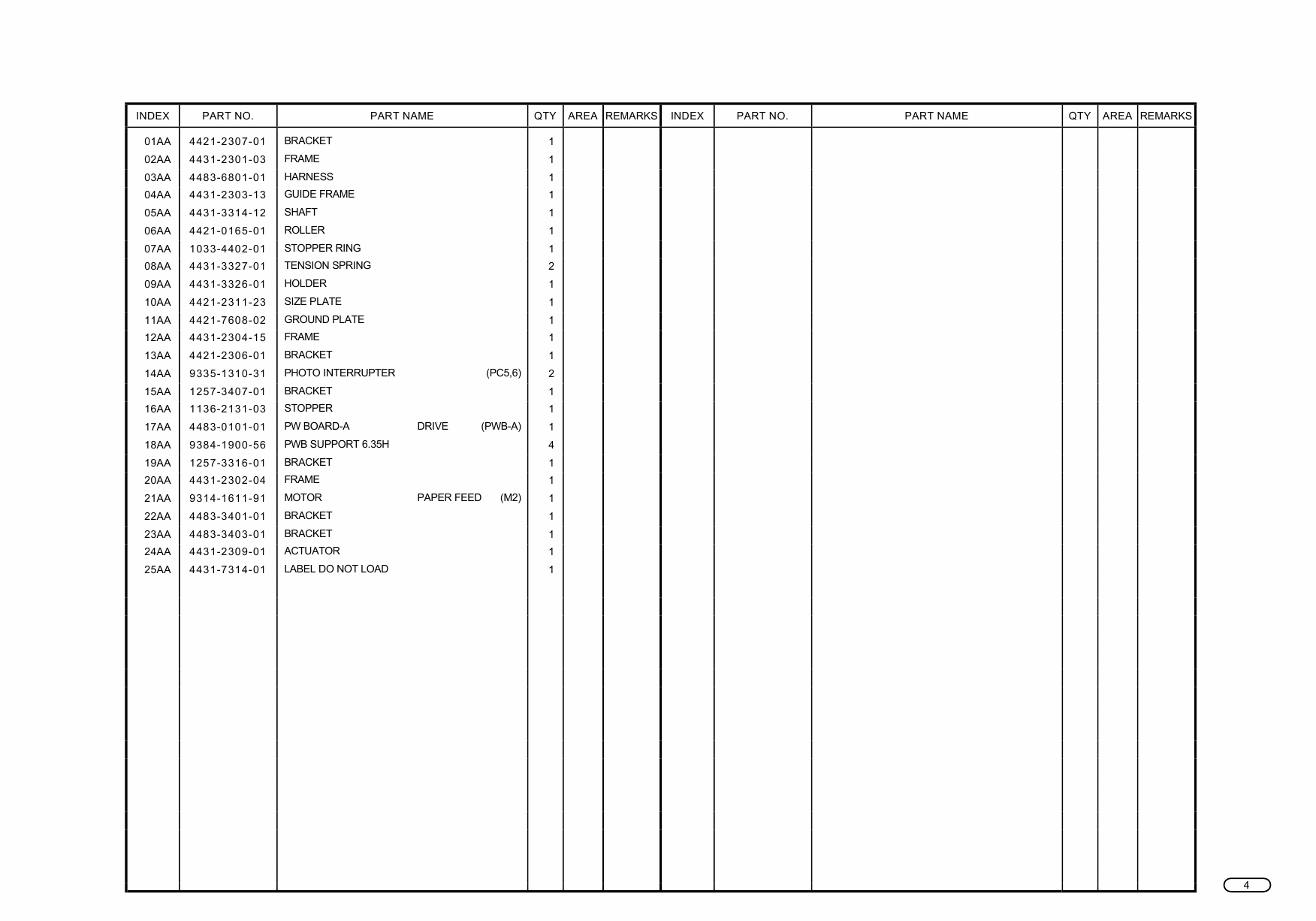 Konica-Minolta Options C-303 Parts Manual-3